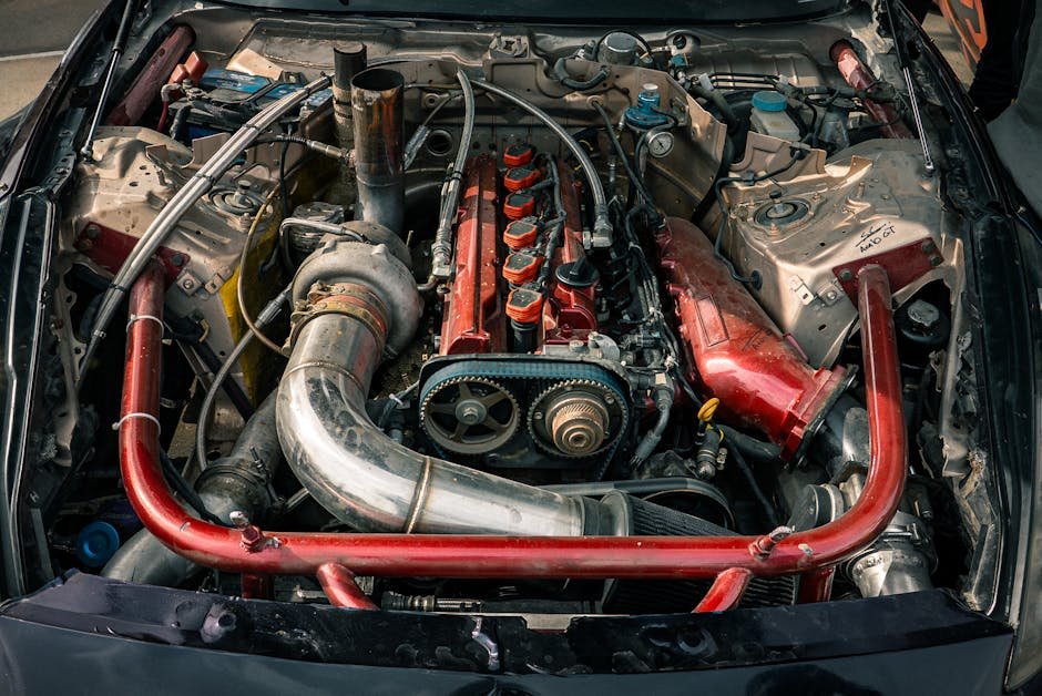 damaged spark plug showing signs of engine misfire