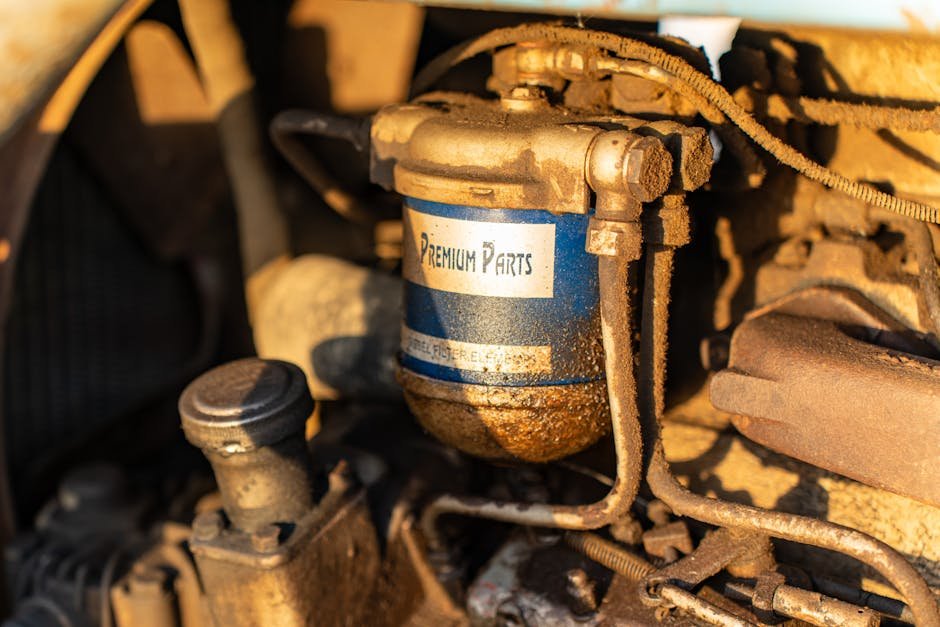 Diesel fuel filter replacement service