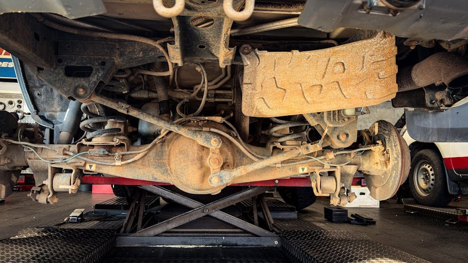 4x4 vehicle differential and drivetrain service