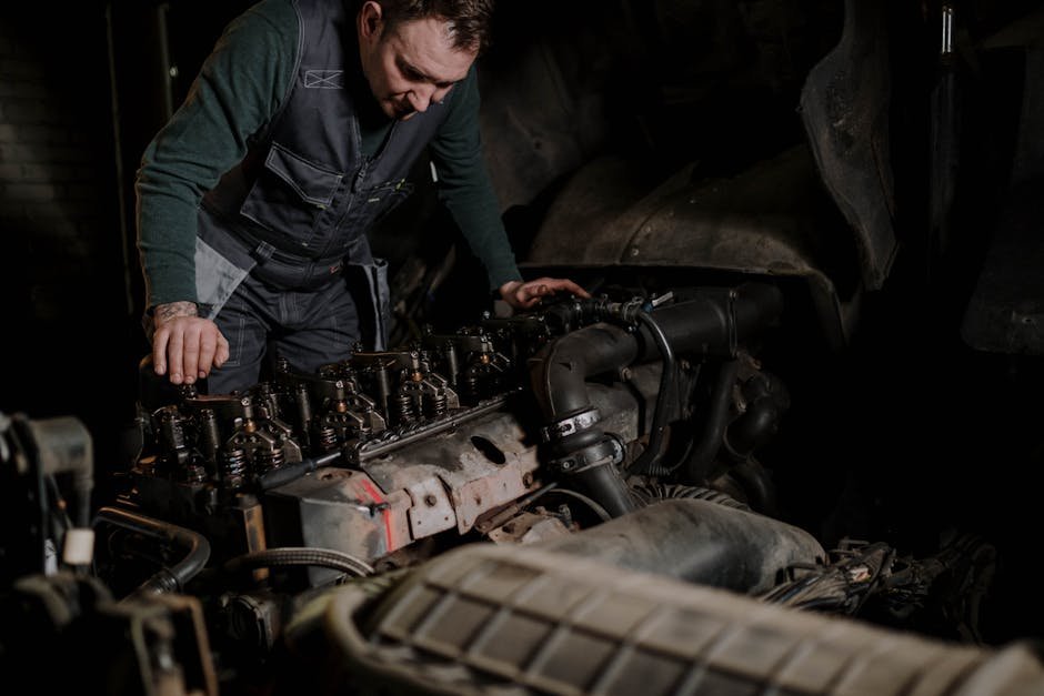Ford truck engine diagnostic repair