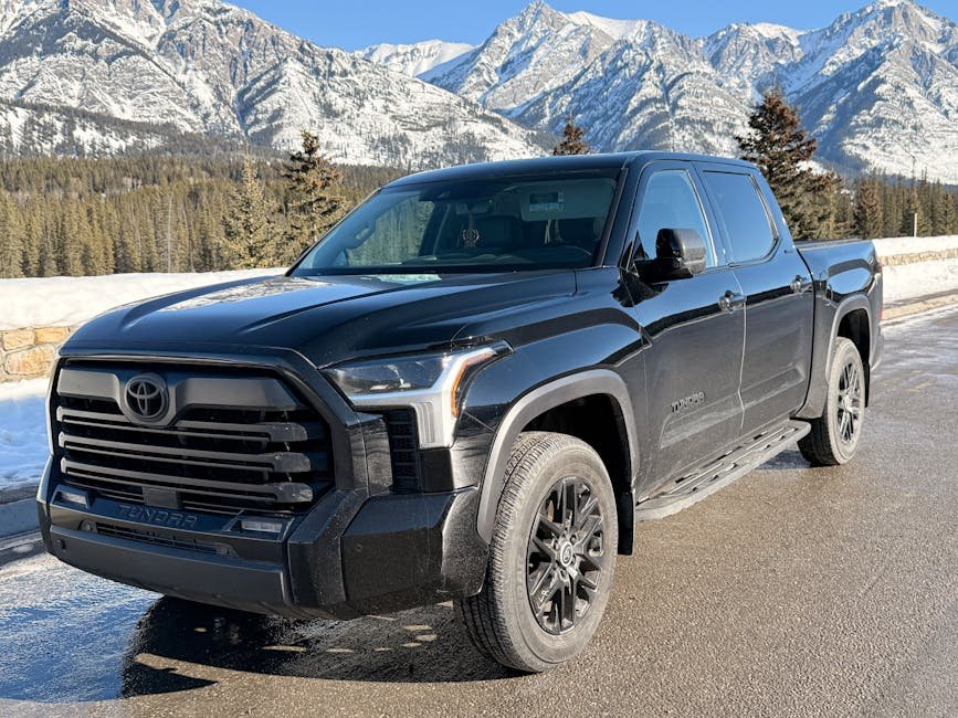 Toyota Tundra full size truck oil change guide