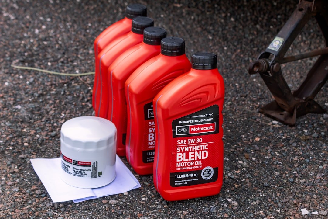Engine oil and filter replacement at Norm's Auto Clinic