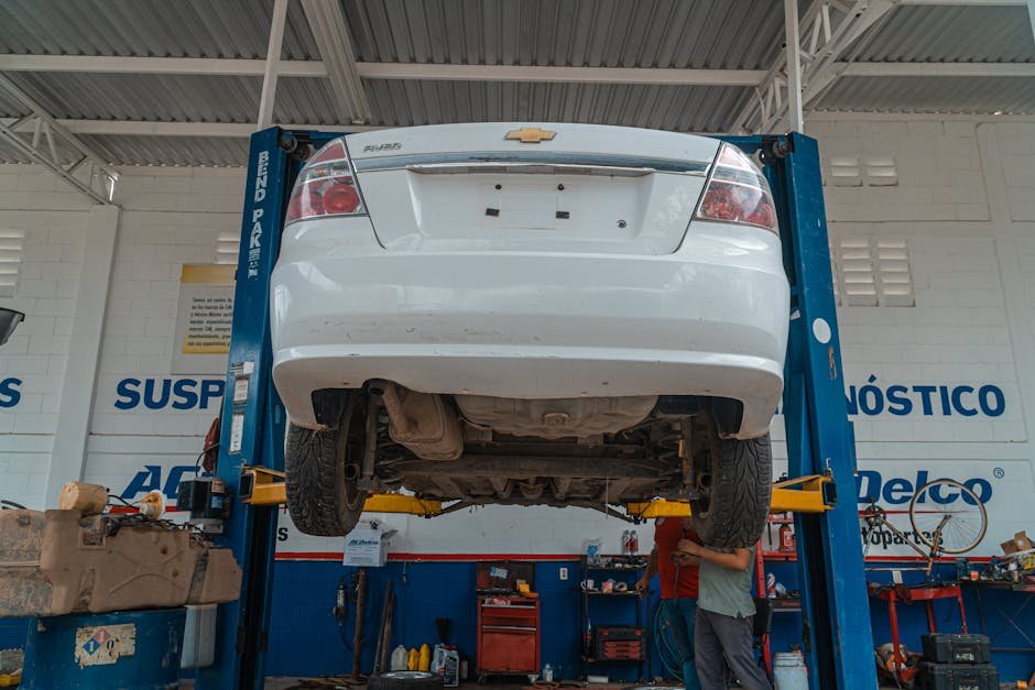 Chevy repair cost estimate at auto shop