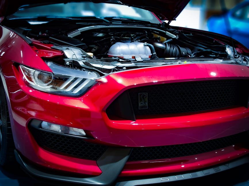 Ford EcoBoost turbocharged engine inspection