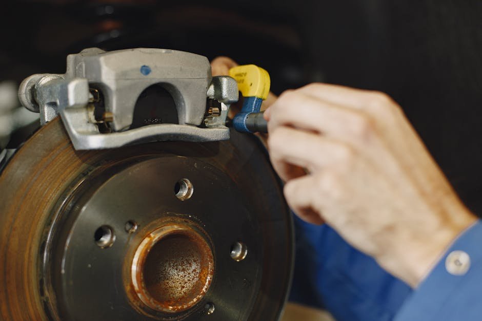 Brake rotor inspection for wear and replacement decision