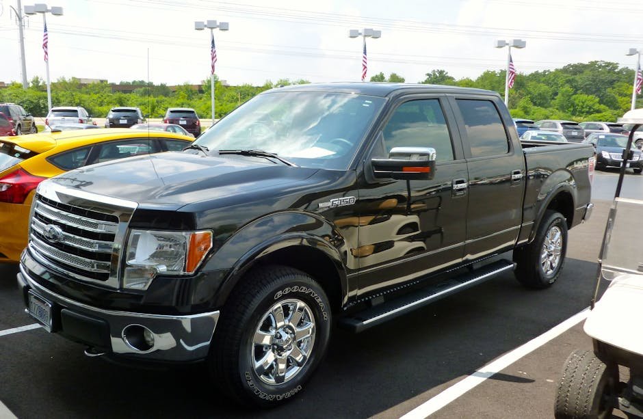 Pickup truck engine oil change and maintenance