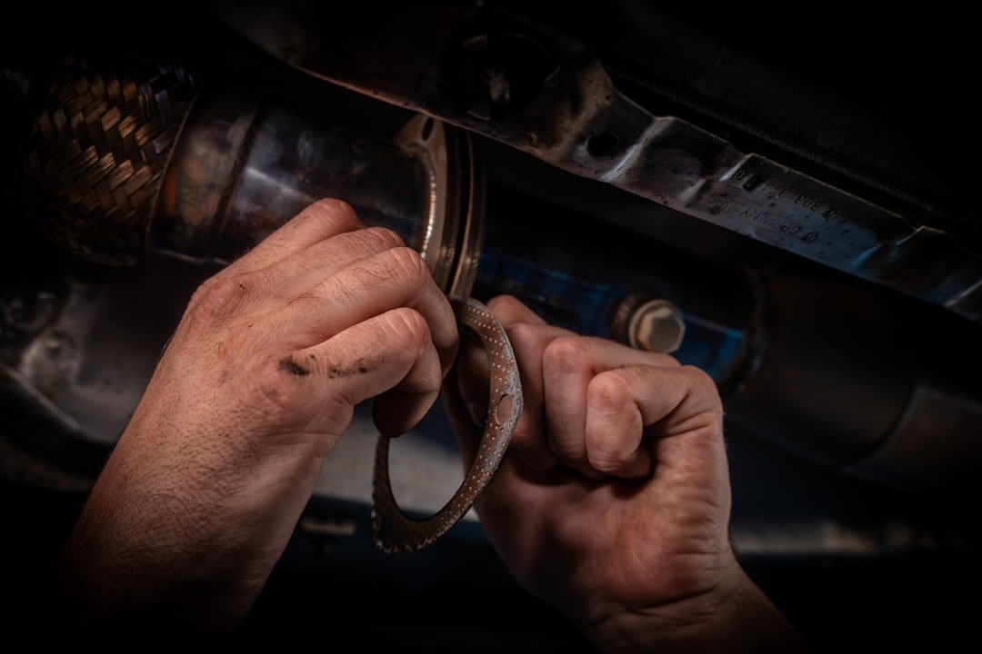 Exhaust pipe and emissions service at Norm's Auto Clinic