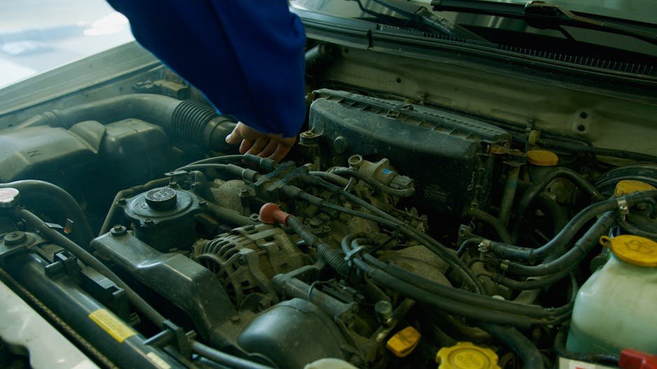 Engine gasket and seal condition in high mileage vehicle