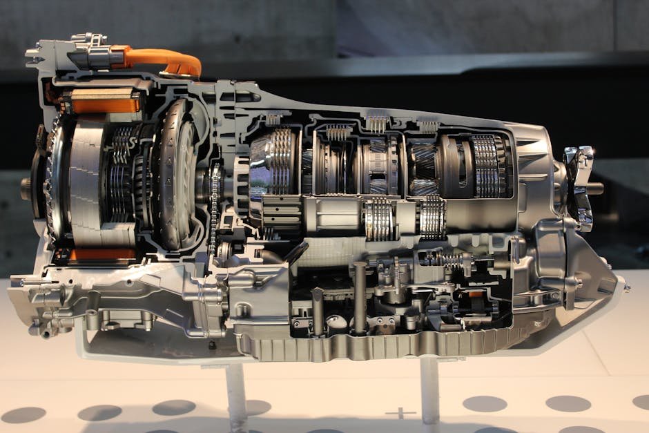 Torque converter and transmission components