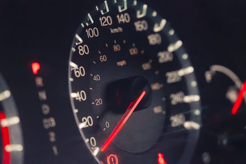 High mileage odometer reading