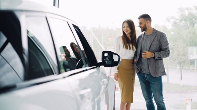 clean well-maintained car prepared for sale or trade-in at dealership