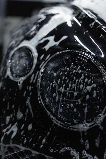 car detailing service with interior and exterior cleaning for sale preparation