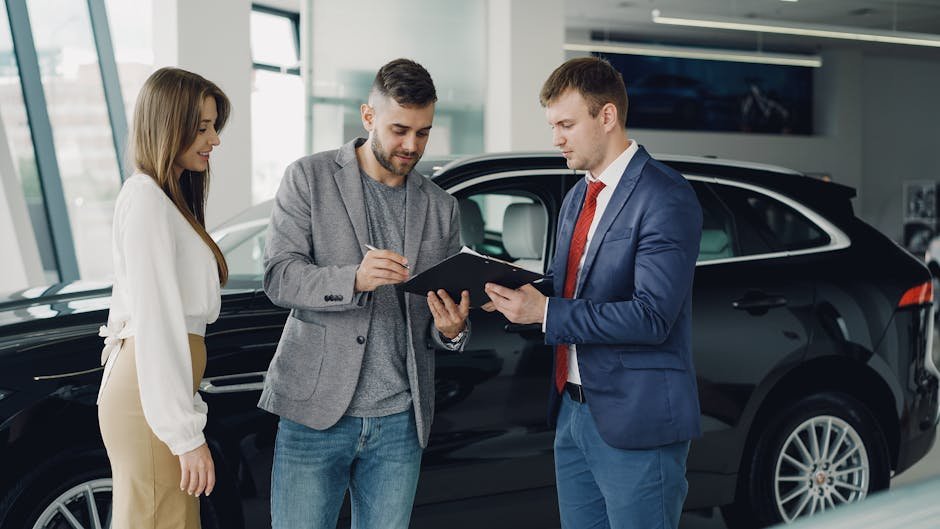car dealership service department for warranty repair work